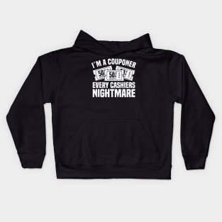 Couponing Funny Couponer Kids Hoodie